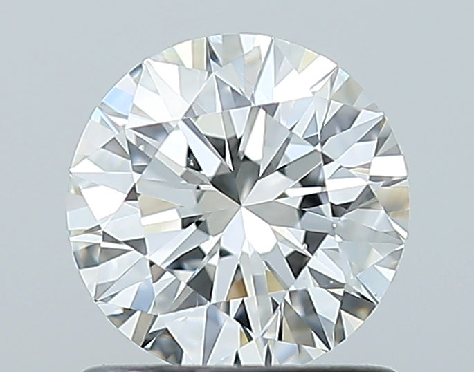 GIA 0.84 Carat Round Brilliant Natural Diamond 鑽石