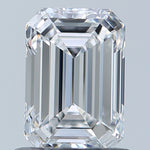 GIA 0.9 Carat Emerald Natural Diamond 鑽石