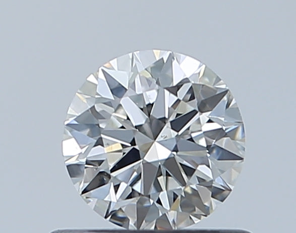 GIA 0.51 Carat Round Brilliant Natural Diamond 鑽石
