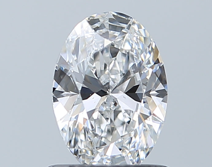 GIA 0.90 Carat Oval Natural Diamond