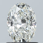 GIA 0.9 Carat Oval Natural Diamond 鑽石