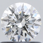 GIA 0.63 Carat Round Brilliant Natural Diamond 鑽石