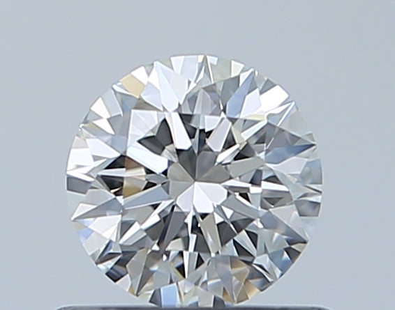 GIA 0.53 Carat Round Brilliant Natural Diamond 鑽石