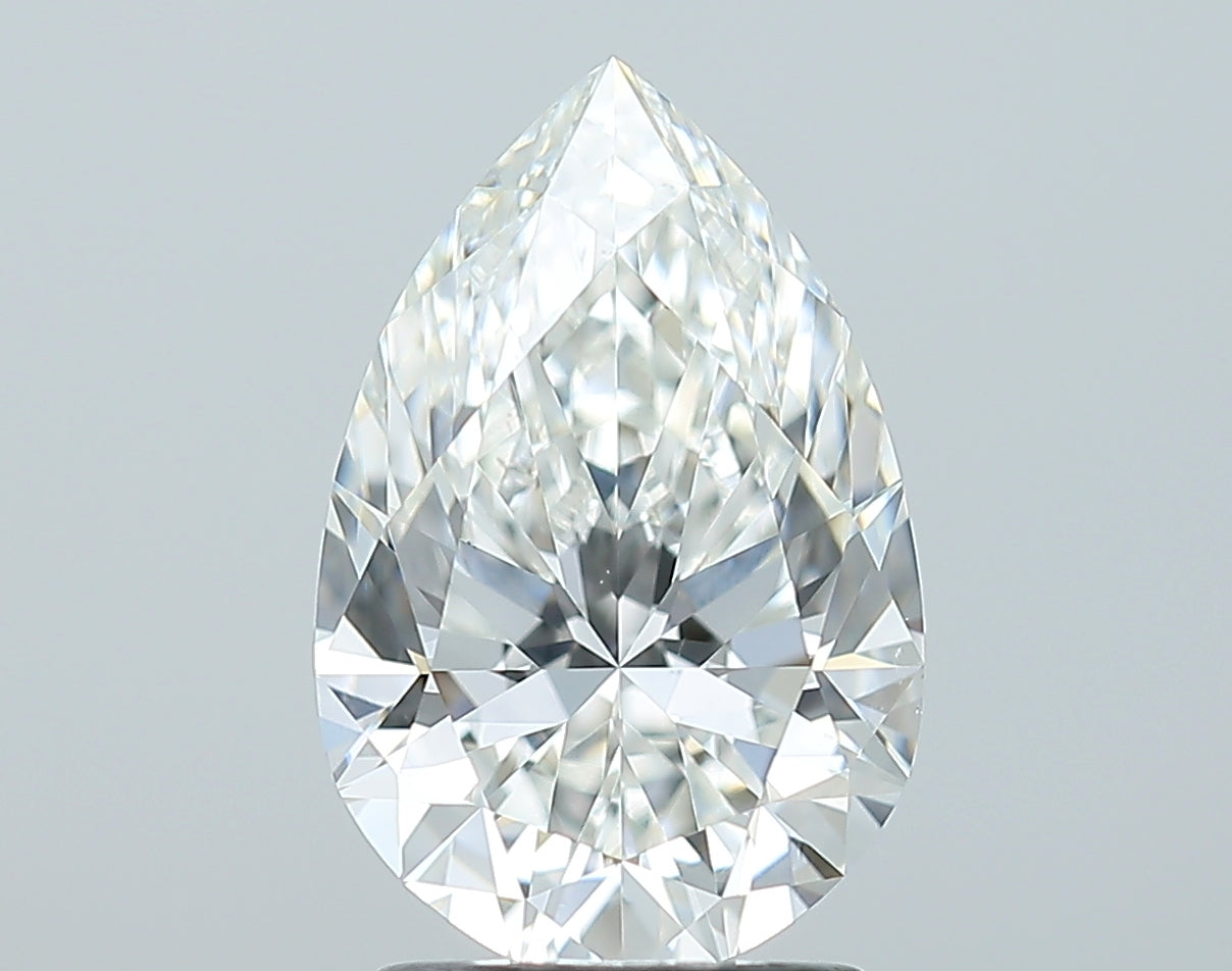 GIA 2.01 Carat Pear Natural Diamond 鑽石