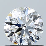 GIA 0.63 Carat Round Brilliant Natural Diamond 鑽石