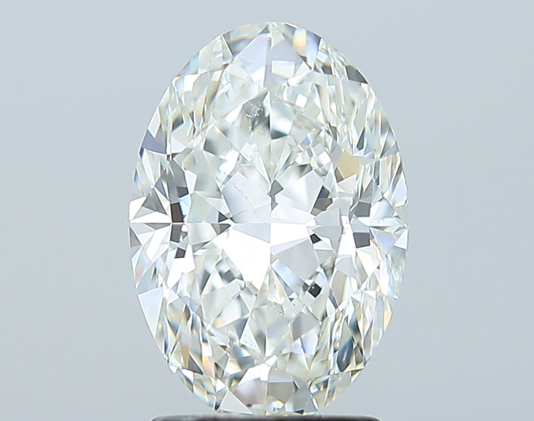 GIA 2.03 Carat Oval Natural Diamond 鑽石