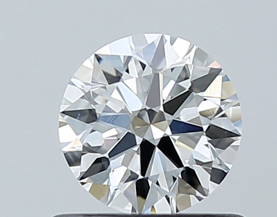 GIA 0.58 Carat Round Brilliant Natural Diamond 鑽石