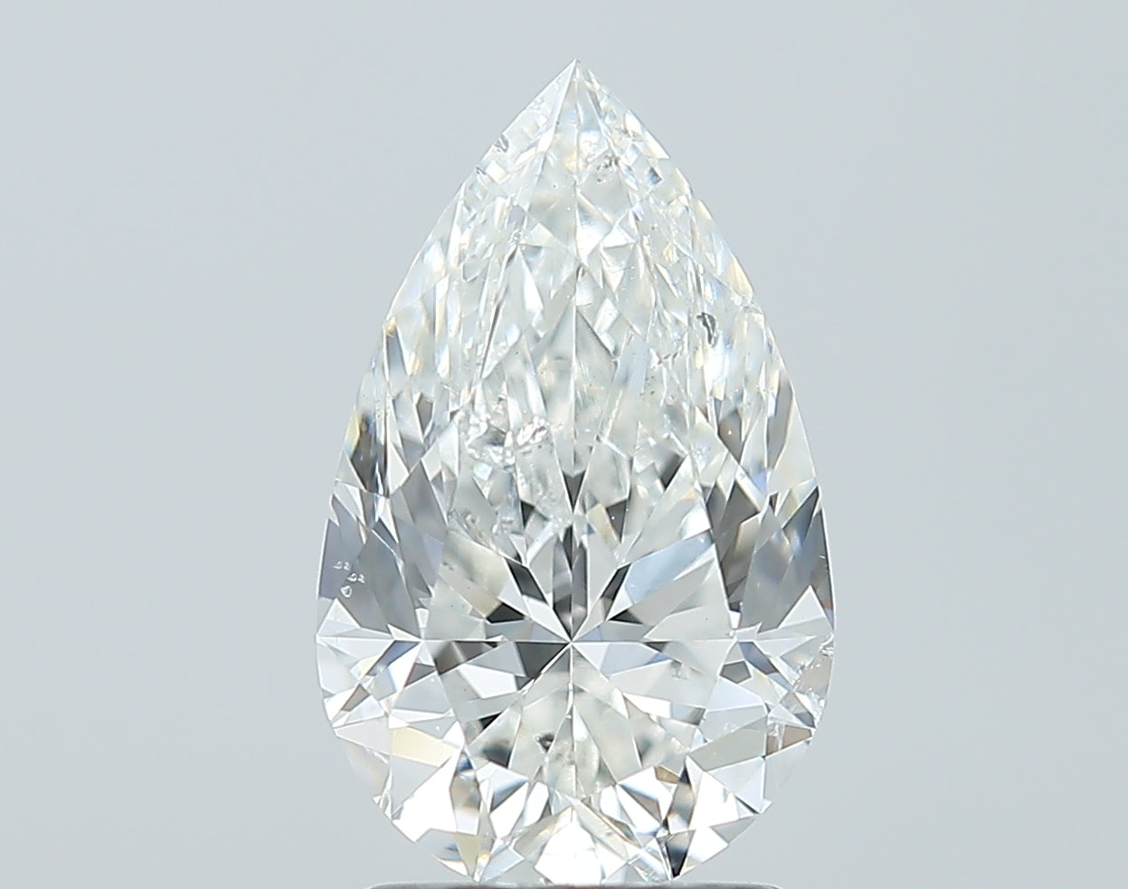 GIA 2.01 Carat Pear Natural Diamond 鑽石