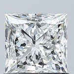 GIA 1 Carat Princess Cut Natural Diamond 鑽石
