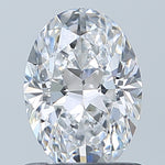 GIA 0.92 Carat Oval Natural Diamond