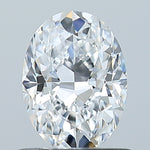 GIA 0.90 Carat Oval Natural Diamond