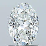 GIA 0.90 Carat Oval Natural Diamond