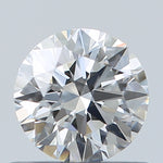GIA 0.54 Carat Round Brilliant Natural Diamond 鑽石