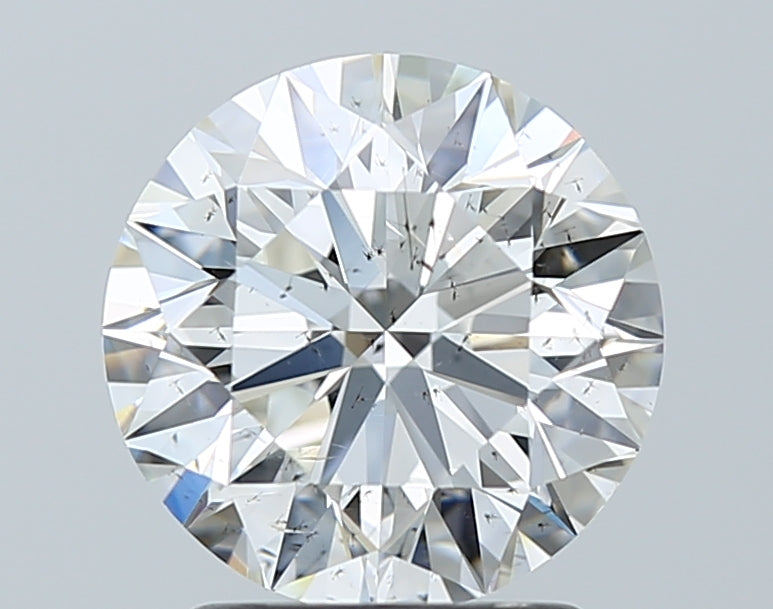 GIA 2.01 Carat Round Brilliant Natural Diamond 鑽石