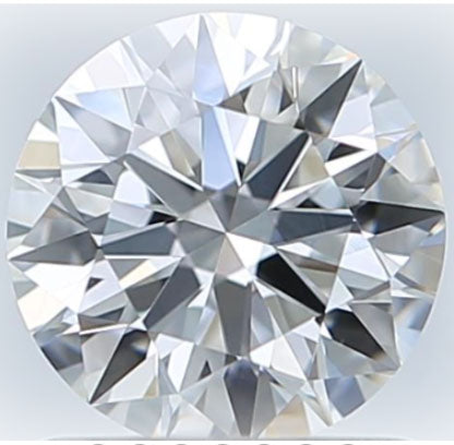GIA 1.02 Carat Round Brilliant Natural Diamond 鑽石