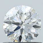 GIA 0.61 Carat Round Brilliant Natural Diamond 鑽石