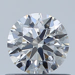 GIA 0.53 Carat Round Brilliant Natural Diamond 鑽石