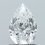 GIA 0.90 Carat Pear Natural Diamond