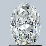 GIA 0.90 Carat Oval Natural Diamond