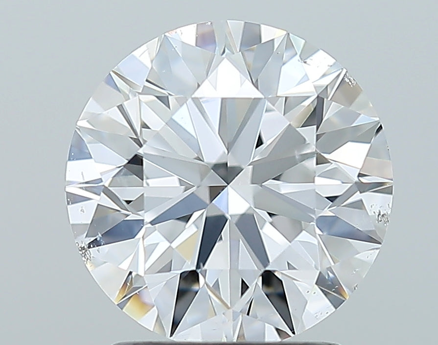 GIA 2.01 Carat Round Brilliant Natural Diamond 鑽石