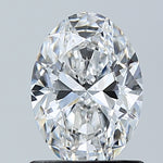 GIA 1.05 Carat Oval Natural Diamond