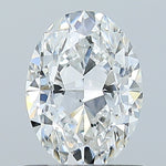 GIA 0.9 Carat Oval Natural Diamond 鑽石