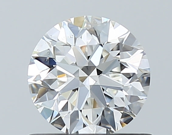 GIA 0.74 Carat Round Brilliant Natural Diamond 鑽石