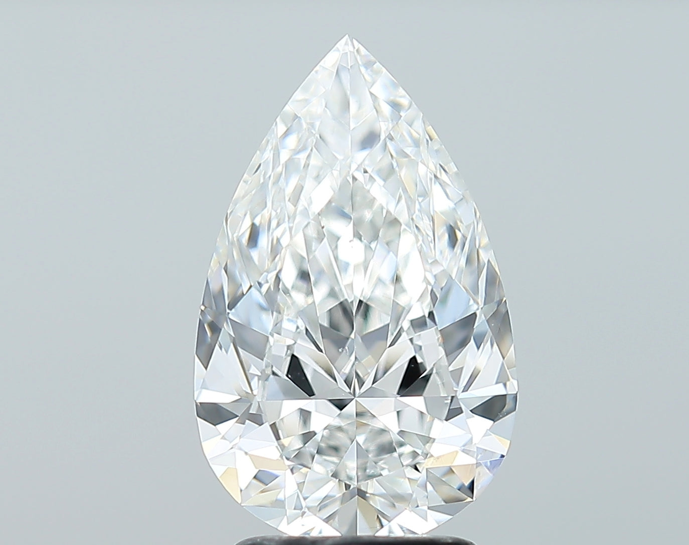 GIA 2.51 Carat Pear Natural Diamond 鑽石