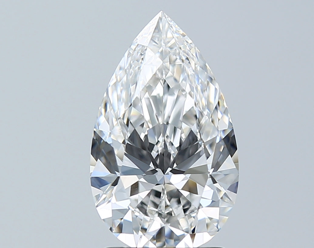 GIA 2.02 Carat Pear Natural Diamond