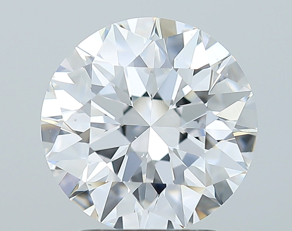 GIA 2.51 Carat Round Brilliant Natural Diamond 鑽石