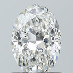 GIA 0.9 Carat Oval Natural Diamond 鑽石