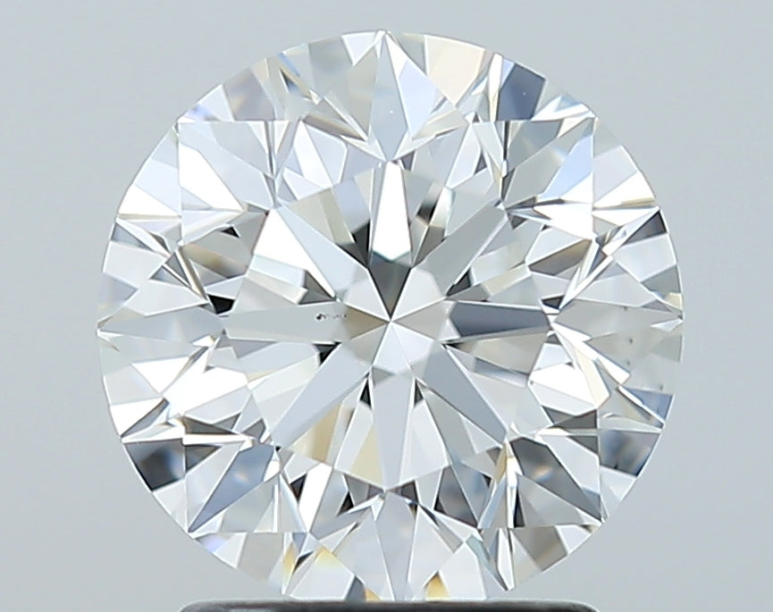 GIA 2 Carat Round Brilliant Natural Diamond 鑽石