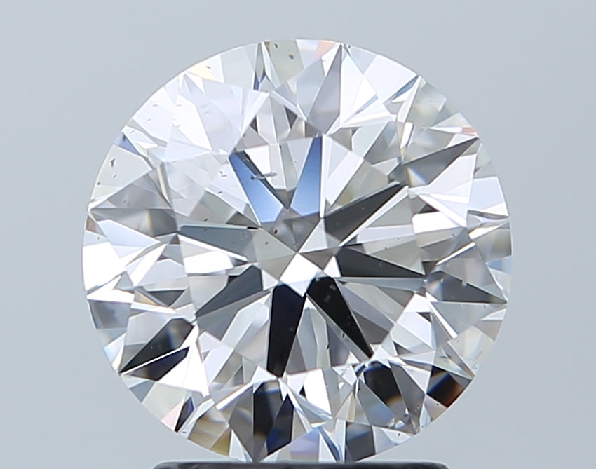 GIA 2.52 Carat Round Brilliant Natural Diamond