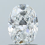 GIA 0.90 Carat Oval Natural Diamond