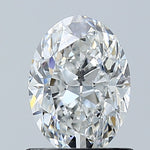 GIA 1.00 Carat Oval Natural Diamond