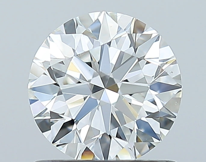GIA 0.90 Carat Round Brilliant Natural Diamond