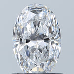 GIA 0.84 Carat Oval Natural Diamond