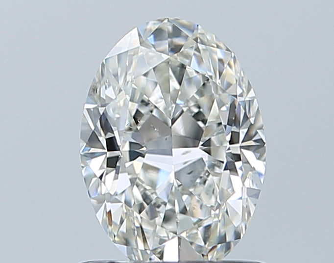 GIA 0.9 Carat Oval Natural Diamond 鑽石