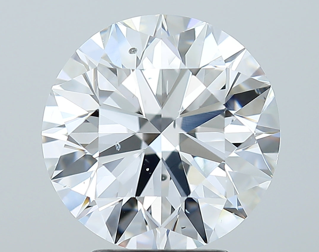 GIA 3.5 Carat Round Brilliant Natural Diamond 鑽石