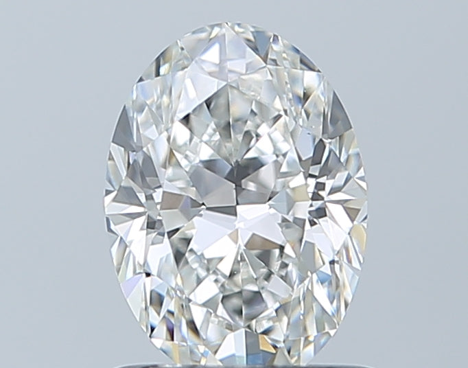 GIA 0.91 Carat Oval Natural Diamond
