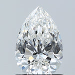 GIA 1.00 Carat Pear Natural Diamond