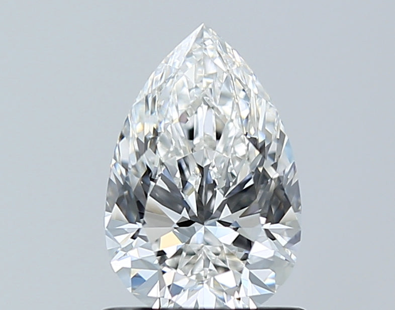 GIA 1.00 Carat Pear Natural Diamond