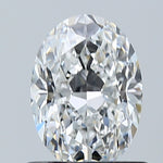 GIA 0.90 Carat Oval Natural Diamond