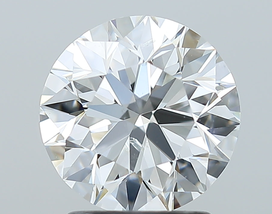 GIA 2 Carat Round Brilliant Natural Diamond 鑽石
