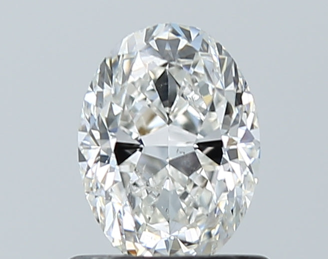 GIA 0.9 Carat Oval Natural Diamond 鑽石