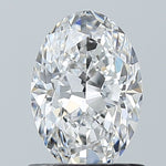 GIA 1.01 Carat Oval Natural Diamond 鑽石