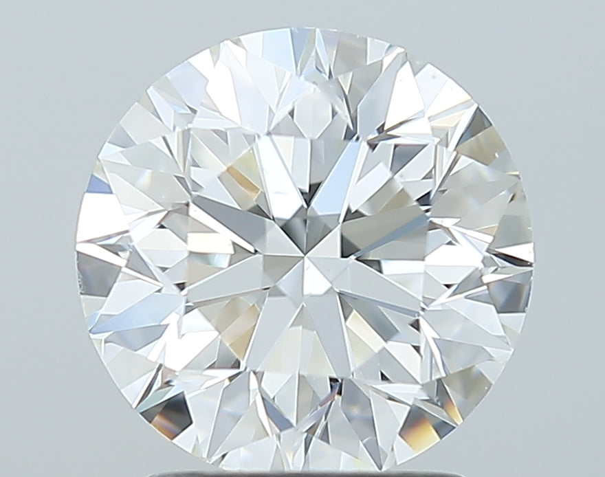 GIA 2 Carat Round Brilliant Natural Diamond 鑽石