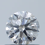 GIA 0.52 Carat Round Brilliant Natural Diamond 鑽石