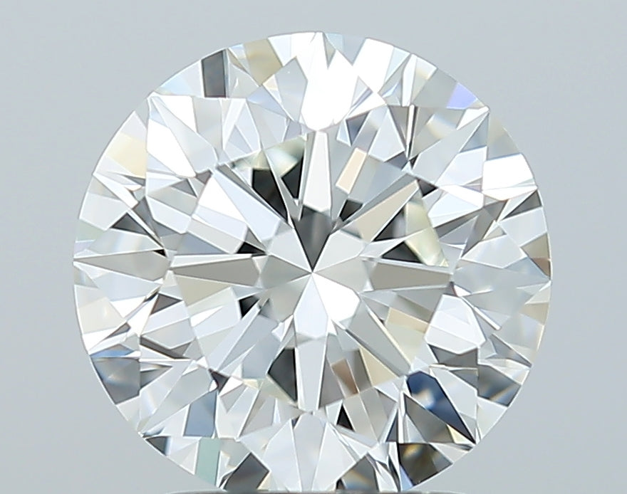 GIA 2 Carat Round Brilliant Natural Diamond 鑽石