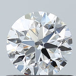 GIA 0.66 Carat Round Brilliant Natural Diamond 鑽石